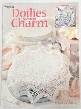 Vintage Doilies With Charm Crochet Pattern Book Leisure Arts Seven Patterns
